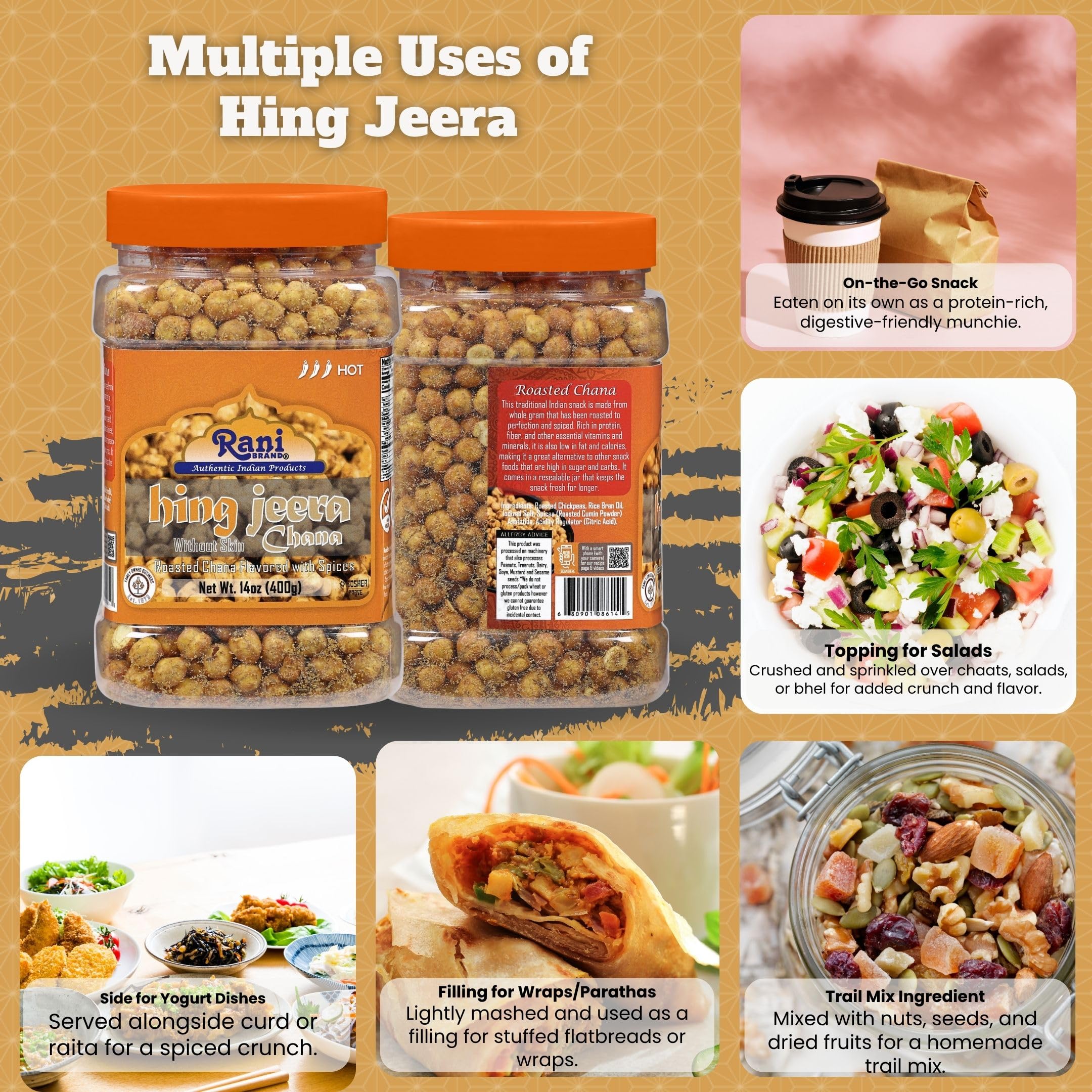 Rani Roasted Chana {7 Tasty Flavors} - Image 35