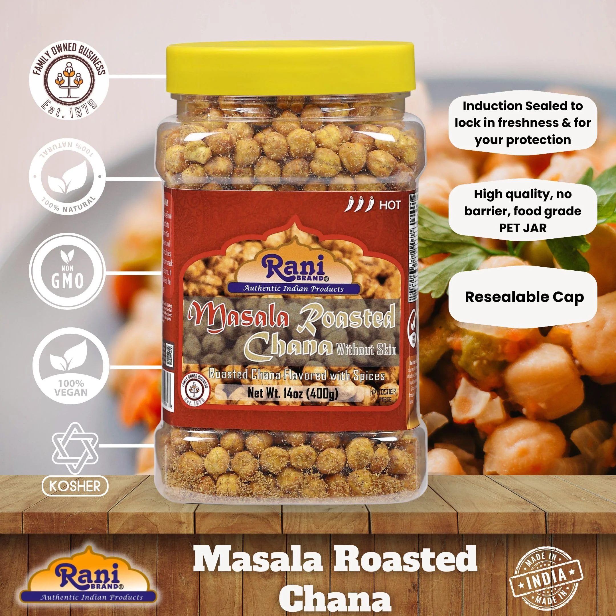 Rani Roasted Chana {7 Tasty Flavors} - Image 55