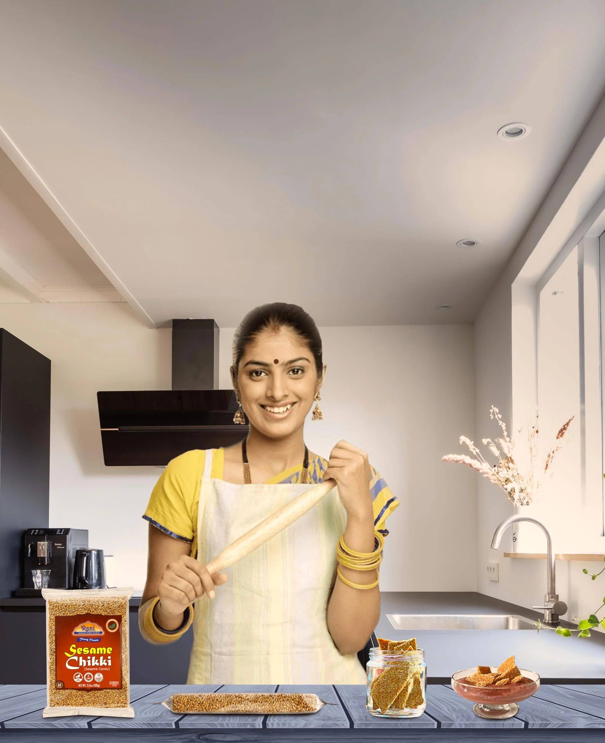 Rani Sesame Chikki (Brittle Candy) {4 Sizes Available} - Image 5