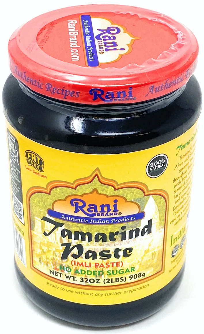 Rani Tamarind Paste Puree (Imli) 32oz (2lbs) 908g Bulk Glass Jar, No added sugar ~ All Natural | Vegan | Gluten Free | No Colors | NON-GMO | Indian Origin - Image 4