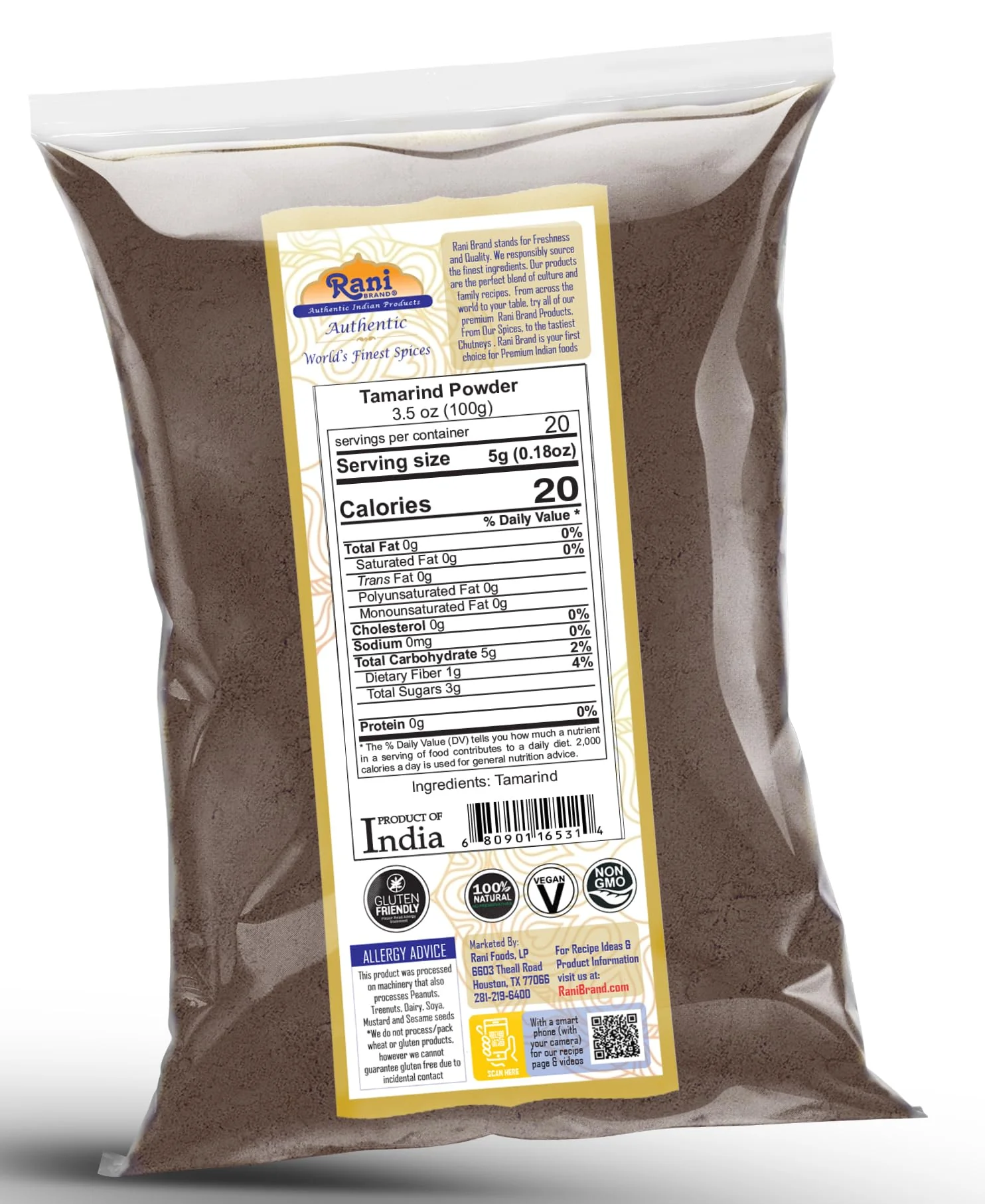 Rani Tamarind Powder {3 Sizes Available} - Image 4