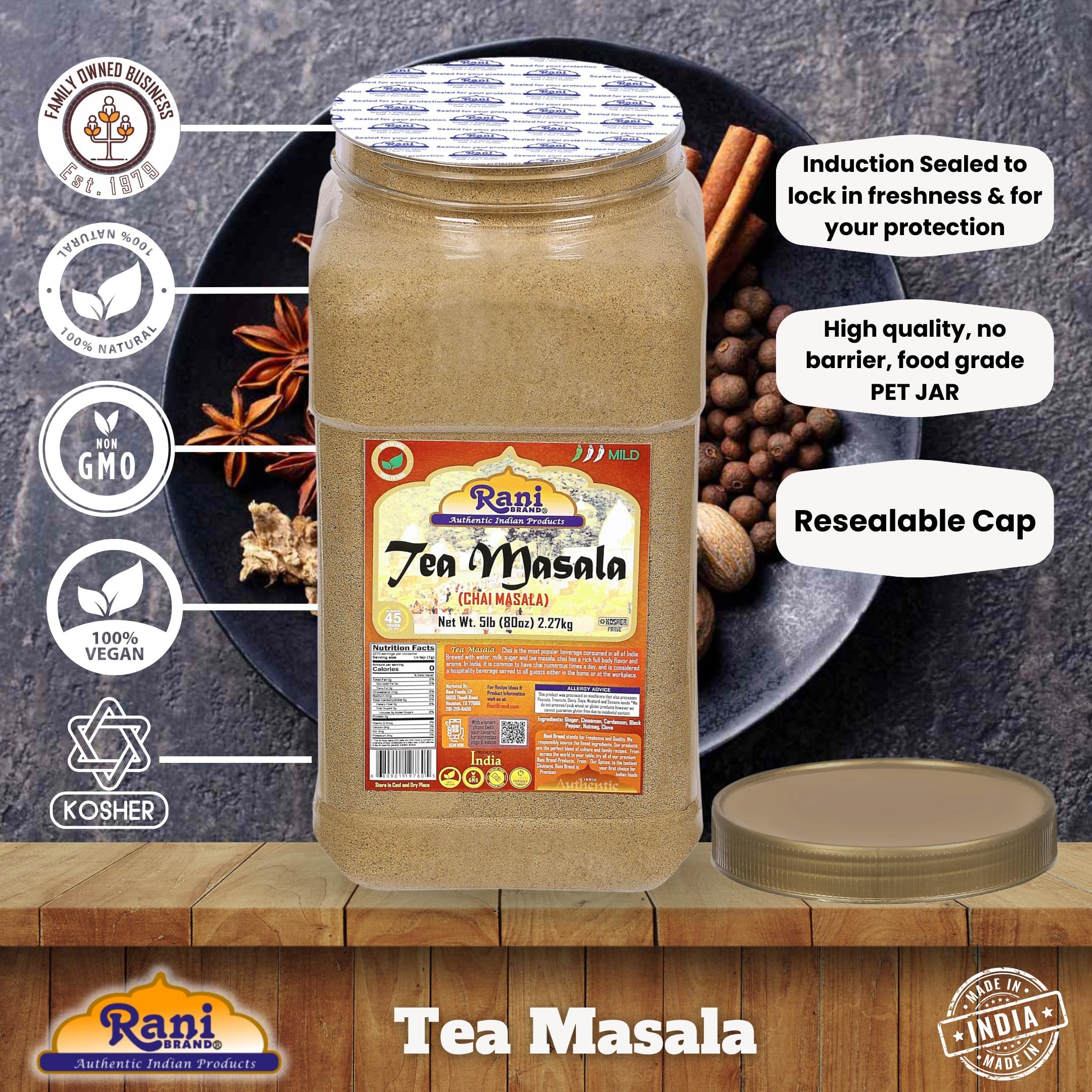 Rani Tea (Chai) Masala & Loose Tea Leaves {6 Sizes Available} - Image 20