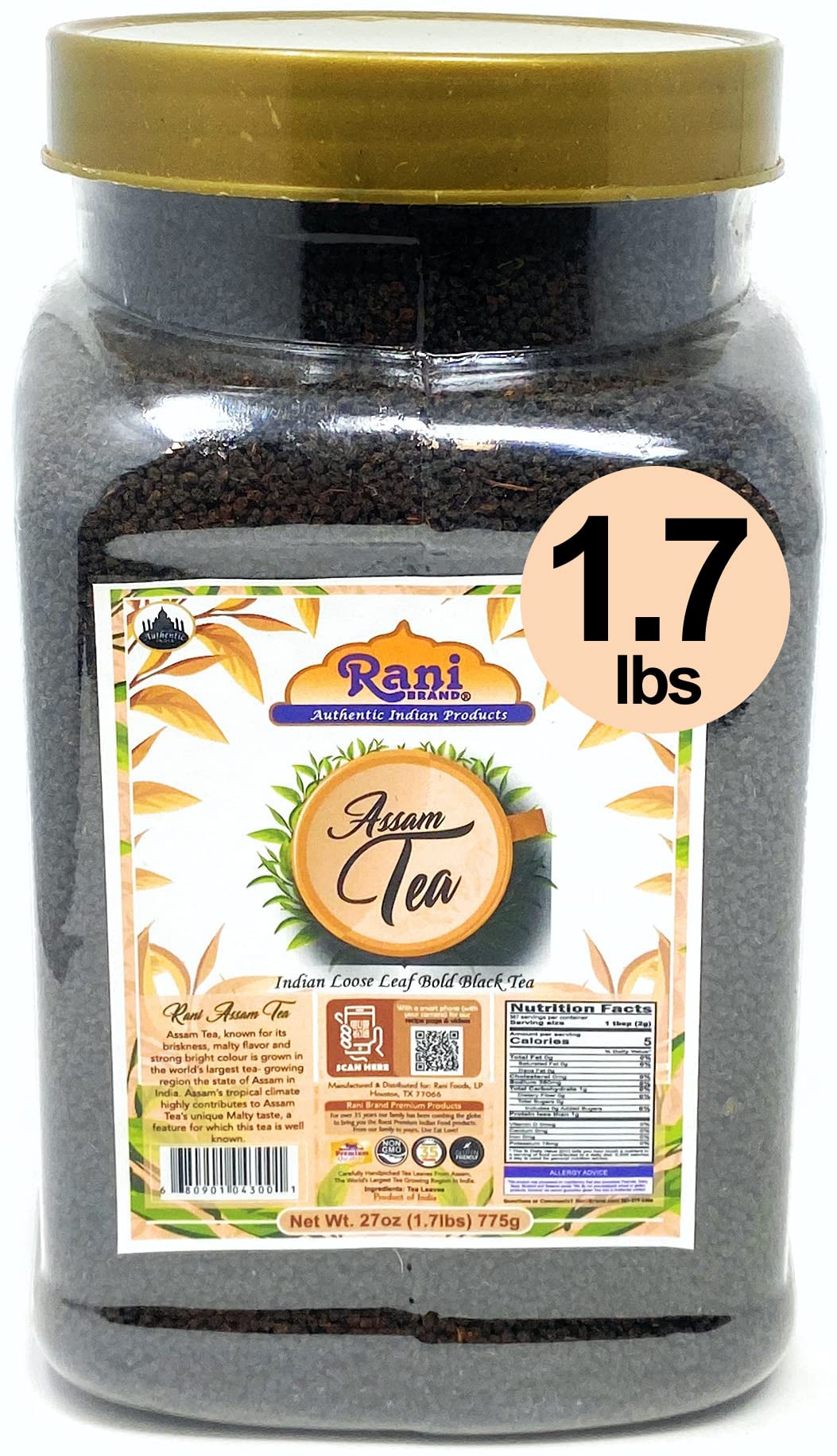 Rani Tea (Chai) Masala & Loose Tea Leaves {6 Sizes Available} - Image 45