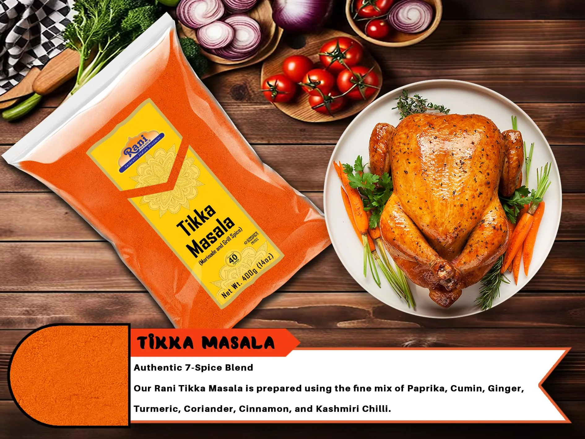 Rani Tikka Masala Indian 7-Spice Blend  {13 Available Sizes} - Image 43