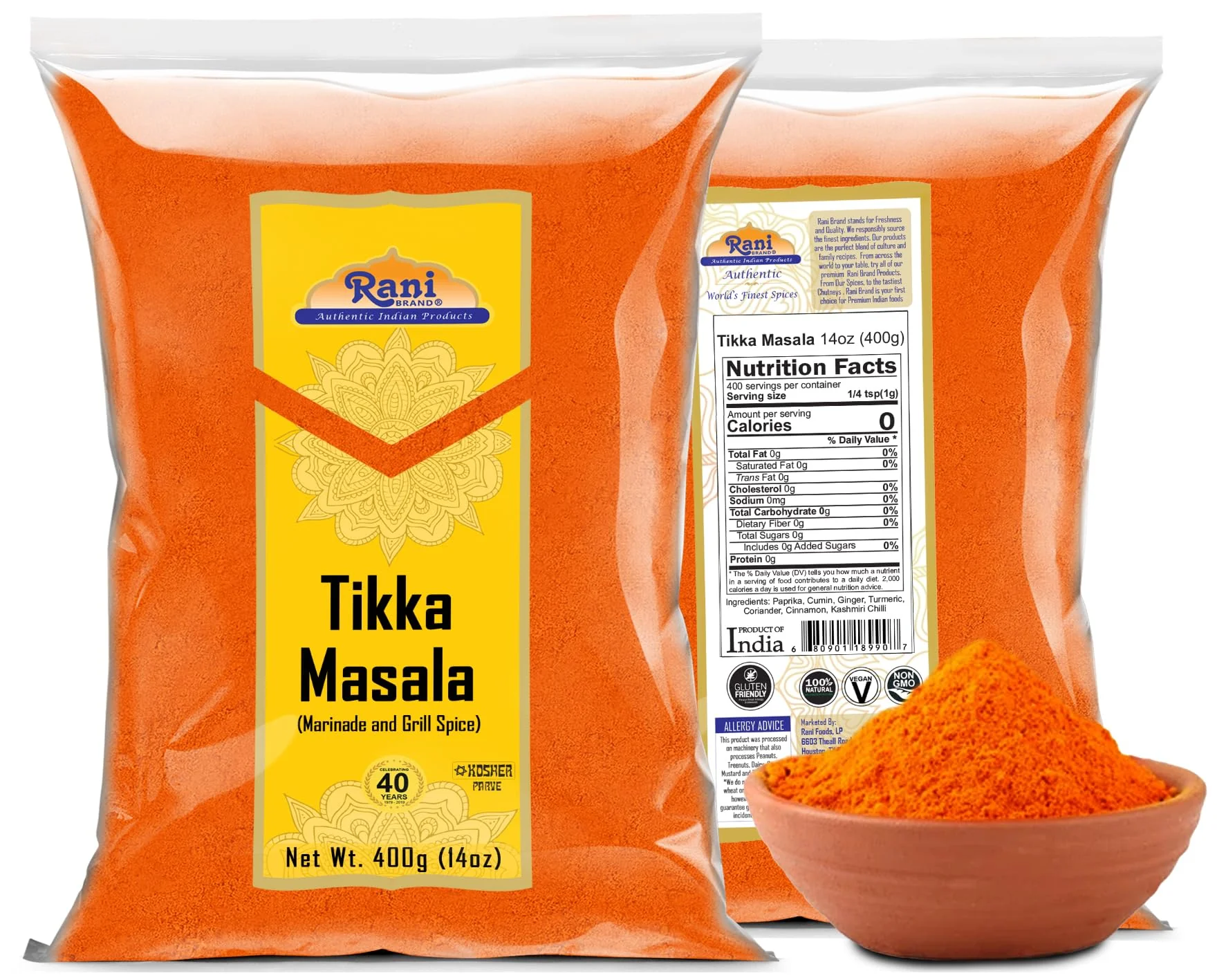 Rani Tikka Masala Indian 7-Spice Blend  {13 Available Sizes} - Image 44