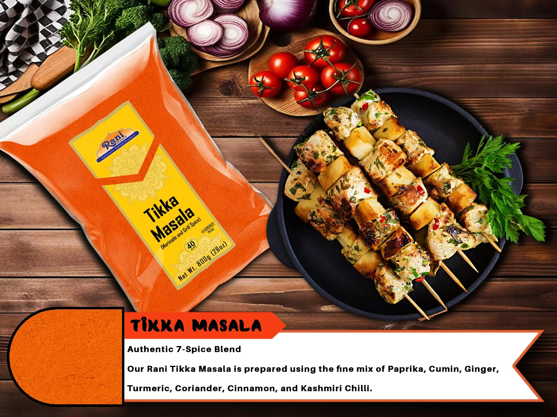 Rani Tikka Masala Indian 7-Spice Blend  {13 Available Sizes} - Image 53