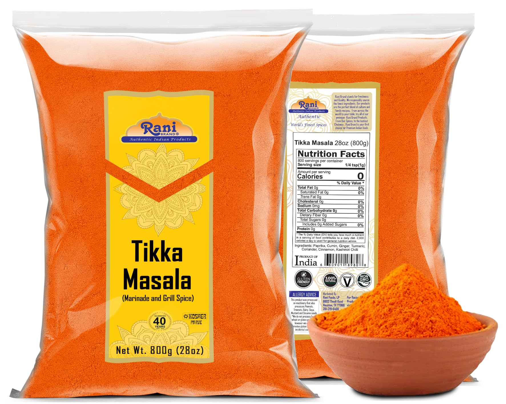 Rani Tikka Masala Indian 7-Spice Blend  {13 Available Sizes} - Image 50