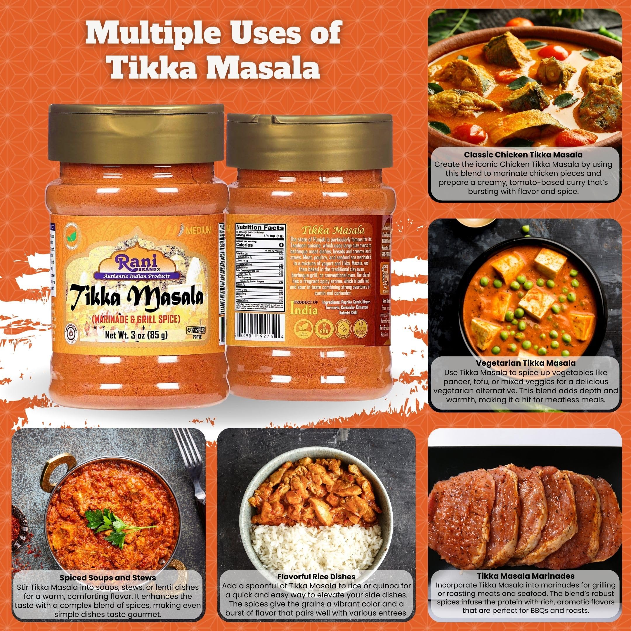 Rani Tikka Masala Indian 7-Spice Blend  {13 Available Sizes} - Image 3