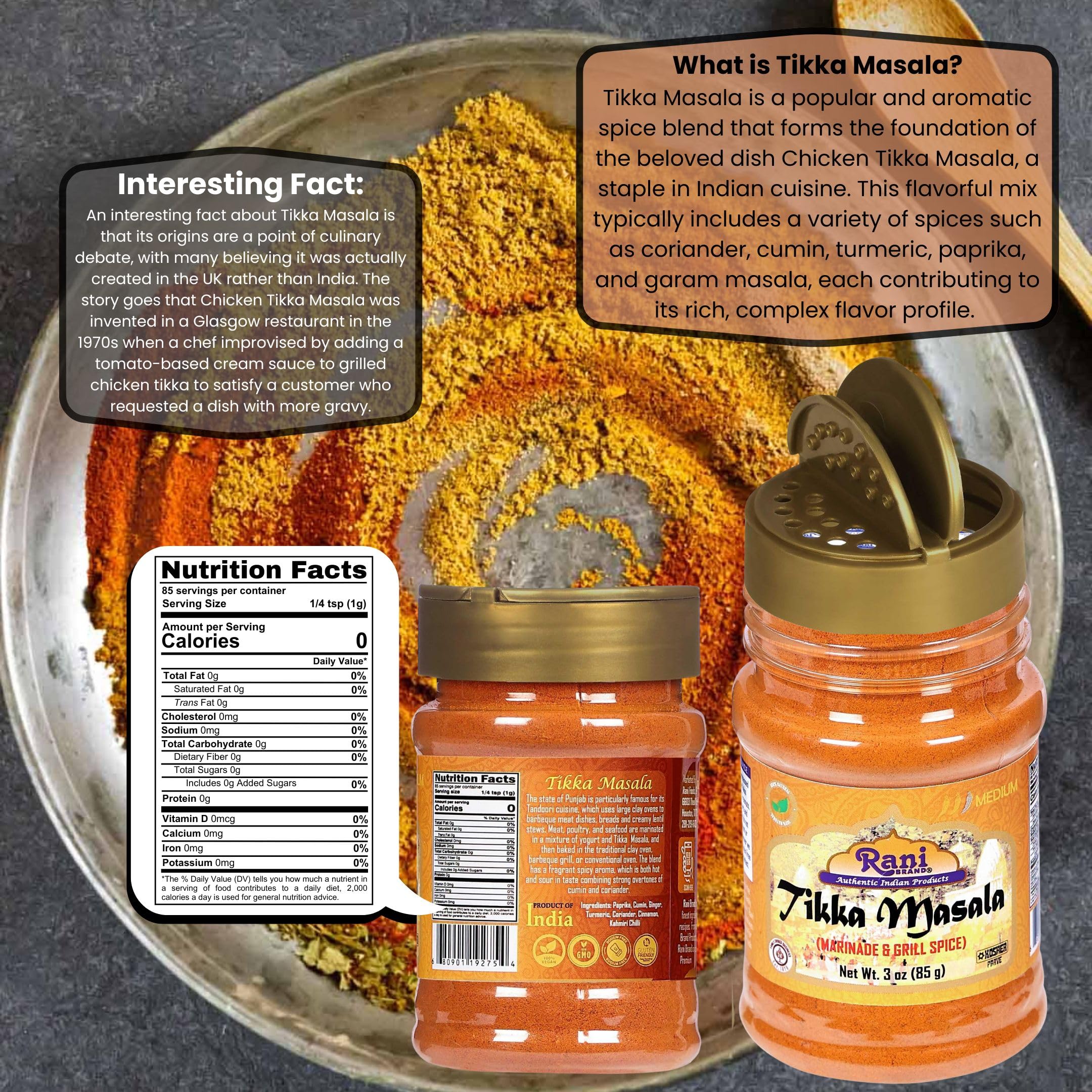 Rani Tikka Masala Indian 7-Spice Blend  {13 Available Sizes} - Image 4