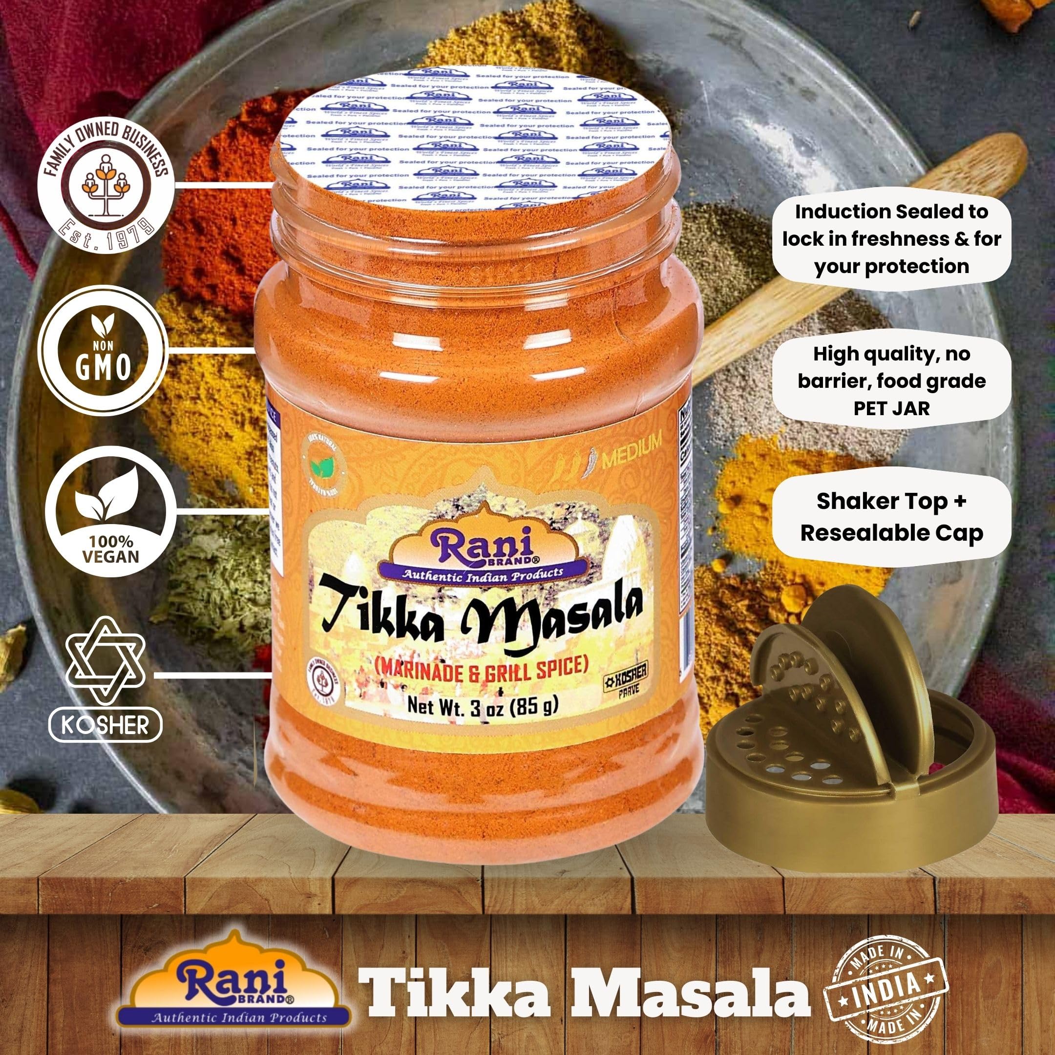 Rani Tikka Masala Indian 7-Spice Blend  {13 Available Sizes} - Image 6