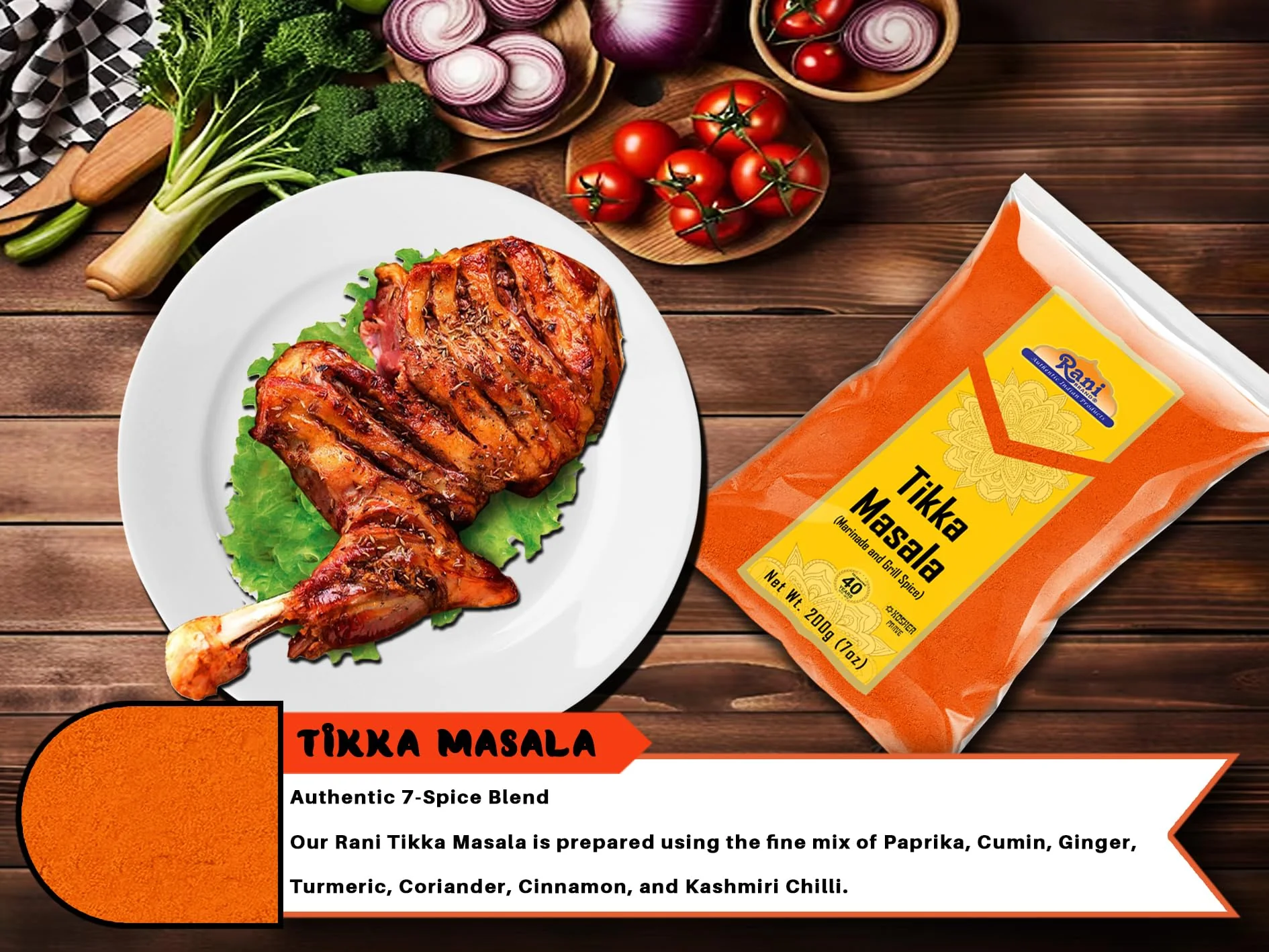 Rani Tikka Masala Indian 7-Spice Blend  {13 Available Sizes} - Image 36