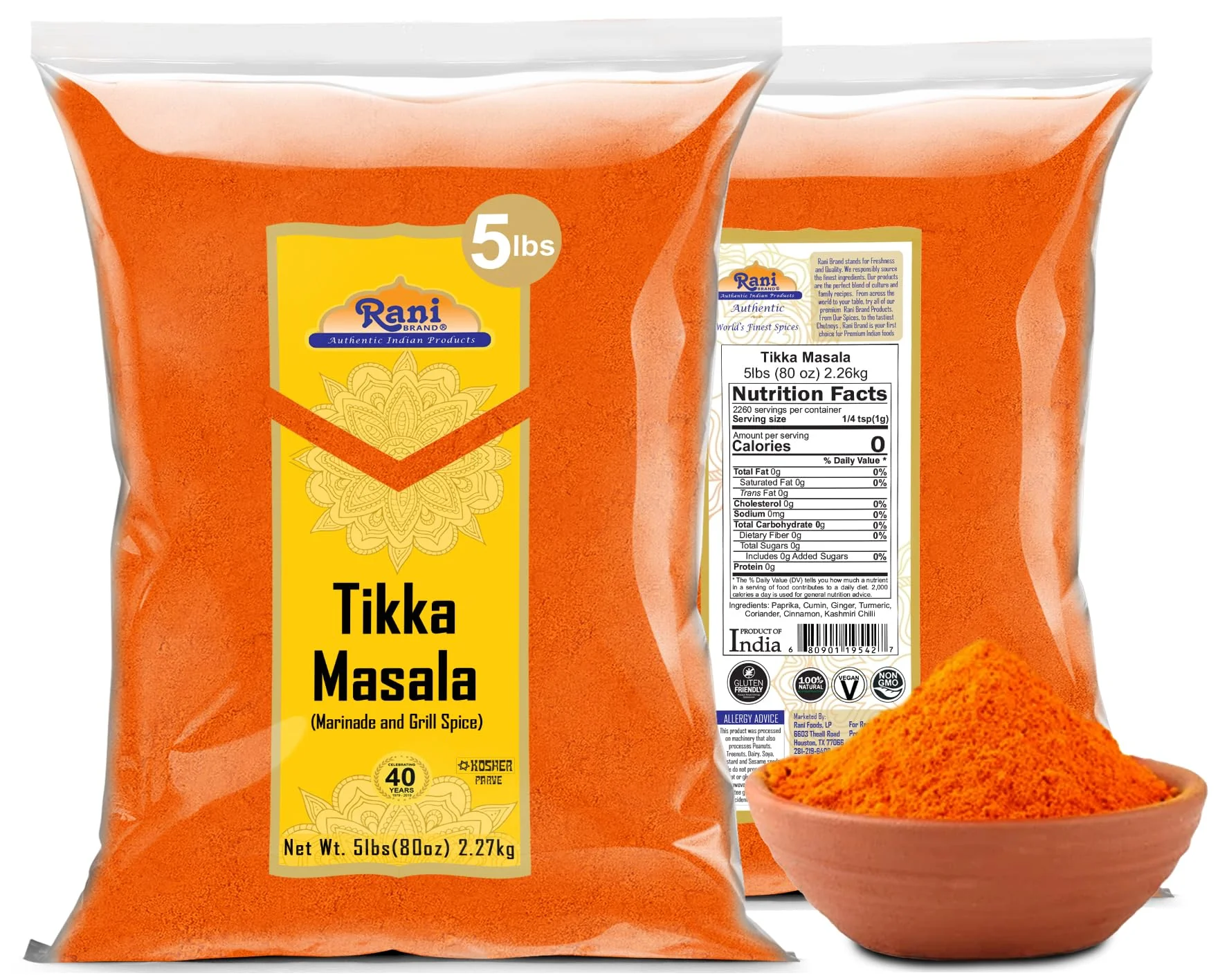 Rani Tikka Masala Indian 7-Spice Blend  {13 Available Sizes} - Image 58