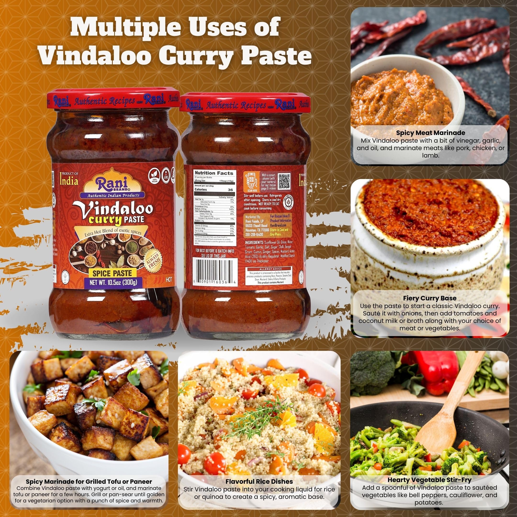 Rani Vindaloo Curry Masala {7 Sizes Available} - Image 41