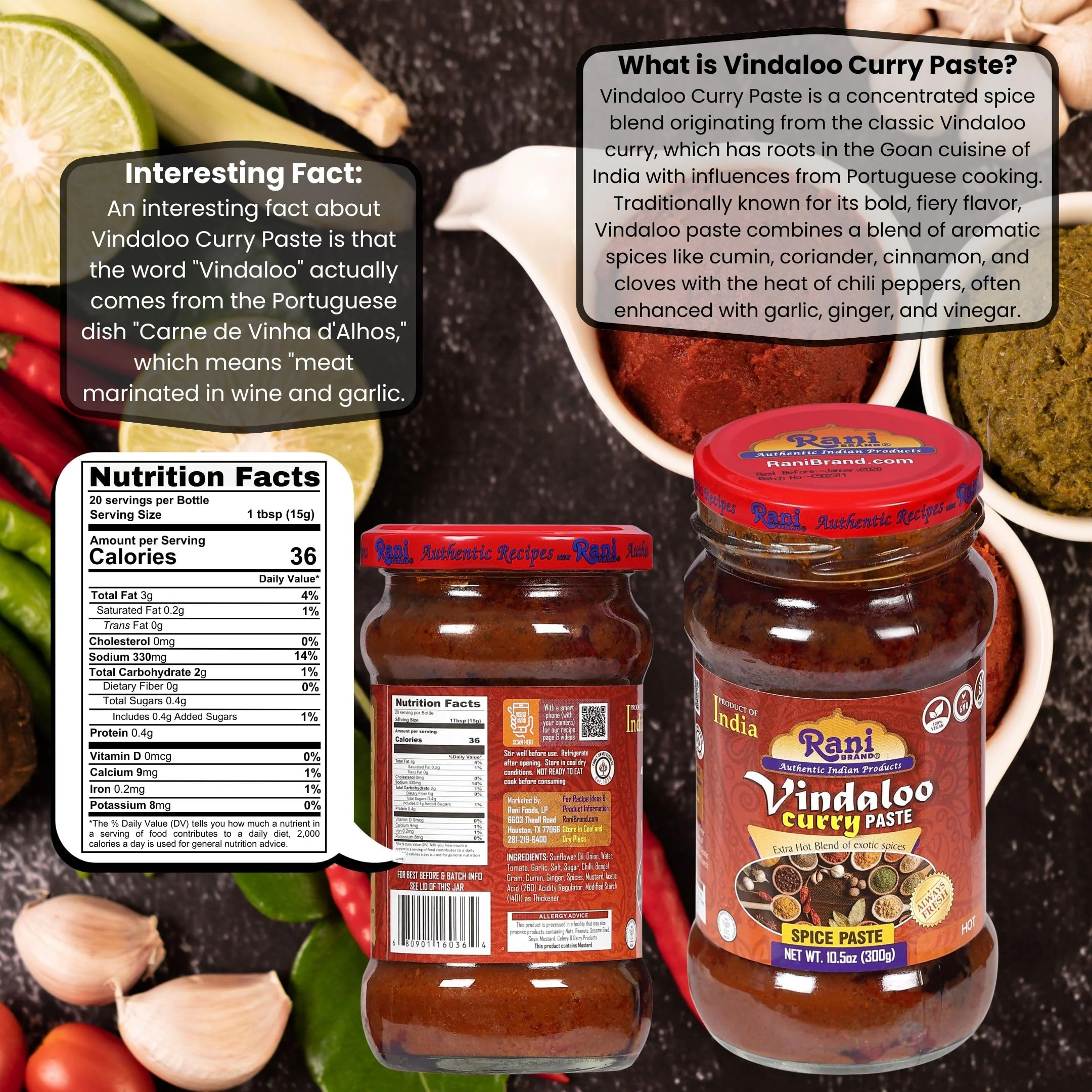 Rani Vindaloo Curry Masala {7 Sizes Available} - Image 42