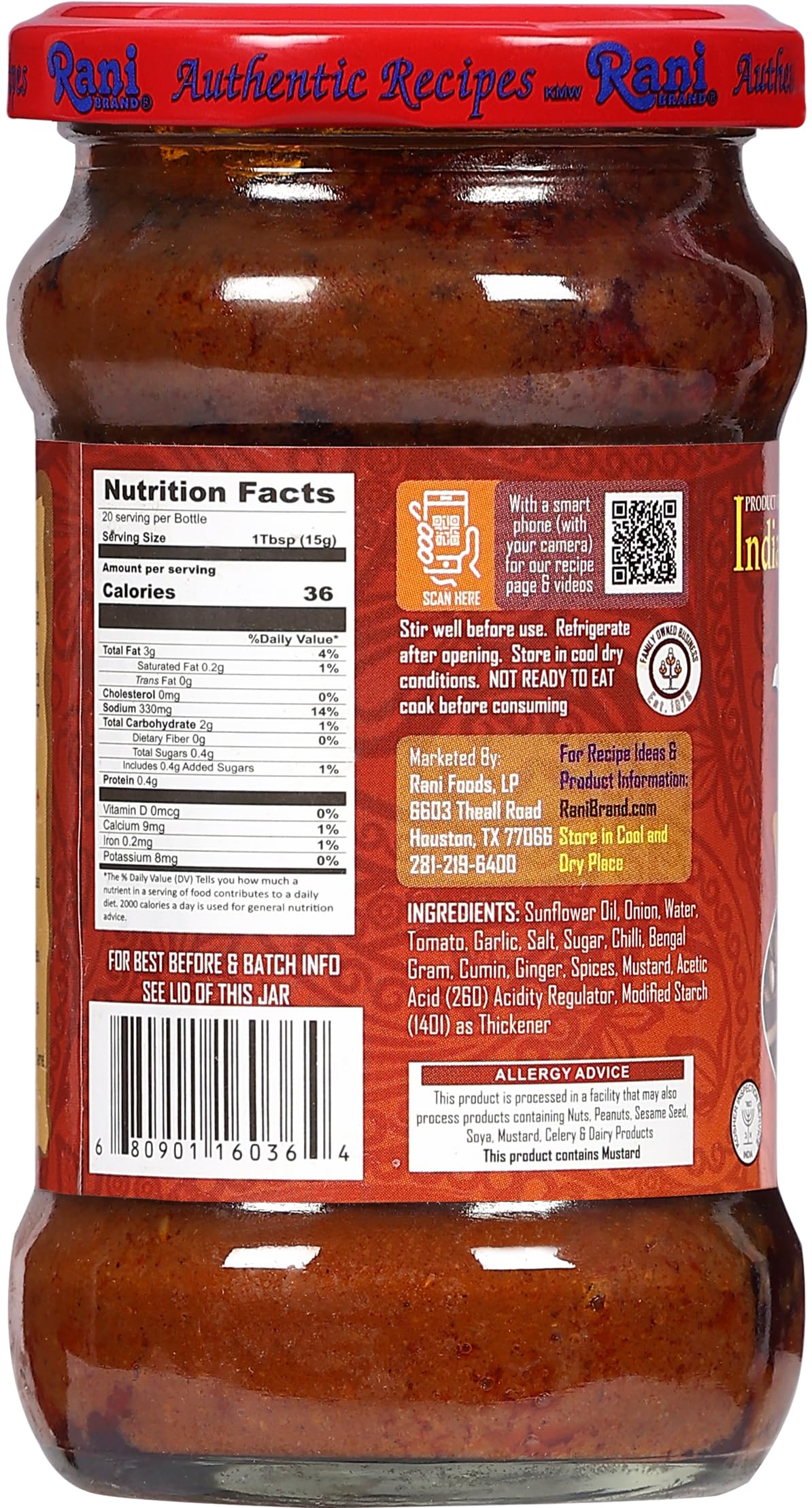 Rani Vindaloo Curry Masala {7 Sizes Available} - Image 45